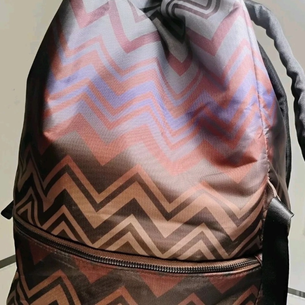 Missoni Multicolor Zigzag Backpack - image 7